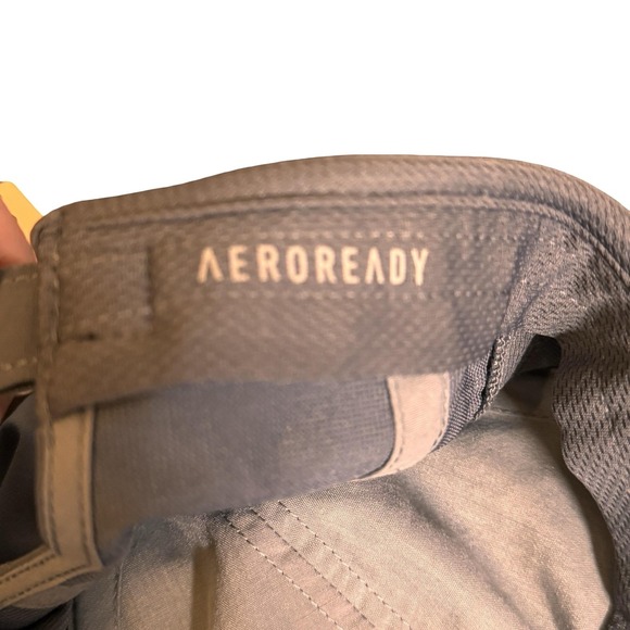 Adidas Hat Cap Strap Back Womens One Size Gray Superlite AEROREADY UPF 50 NEW - Picture 8 of 10